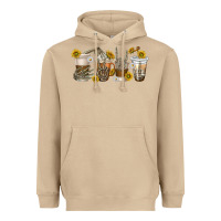 Mushroom skeleton hands coffee cups Heavyweight Hoodie - texasbilliewilder