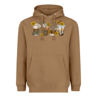Toasted Coconut skeleton hands coffee cups Heavyweight Hoodie - texasbilliewilder