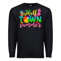 Black small town summer tbw Premium Sweatshirt - texasbilliewilder