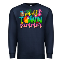 Navy small town summer tbw Premium Sweatshirt - texasbilliewilder