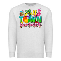 Oatmeal Heather small town summer tbw Premium Sweatshirt - texasbilliewilder