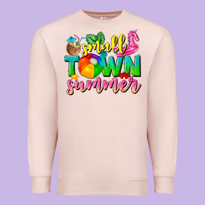Small Town Summer Tbw Premium Sweatshirt Designed By Texasbilliewilder
