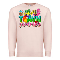 Pale Pink small town summer tbw Premium Sweatshirt - texasbilliewilder