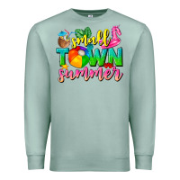 Seafoam small town summer tbw Premium Sweatshirt - texasbilliewilder