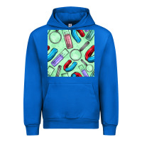 Cobalt sciences seamless pattern Urban Hoodie - BundleAndBundleShop