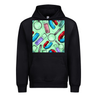 Foreset Green sciences seamless pattern Urban Hoodie - BundleAndBundleShop