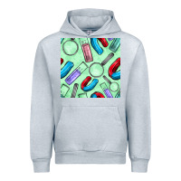 Heather Grey sciences seamless pattern Urban Hoodie - BundleAndBundleShop