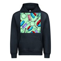 Navy sciences seamless pattern Urban Hoodie - BundleAndBundleShop