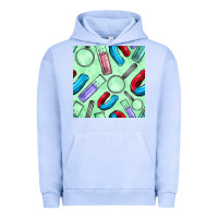 Pigment Grape Ice sciences seamless pattern Urban Hoodie - BundleAndBundleShop