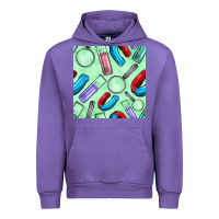 Tulip sciences seamless pattern Urban Hoodie - BundleAndBundleShop