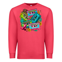 Cardinal 90's country cassette tapes Premium Sweatshirt - Zillion Design Studio