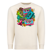 Sandshell 90's country cassette tapes Premium Sweatshirt - Zillion Design Studio