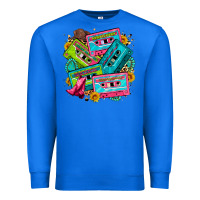 True Royal 90's country cassette tapes Premium Sweatshirt - Zillion Design Studio