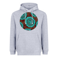 Heather Grey Gemstone Christmas Heavyweight Hoodie - RanaPortraitStore