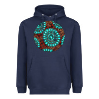 Navy Gemstone Christmas Heavyweight Hoodie - RanaPortraitStore