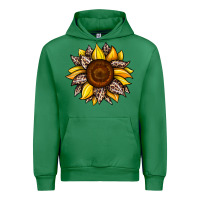 Emerald sunflower leopard Urban Hoodie - JahusDesignShop
