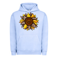 Pigment Grape Ice sunflower leopard Urban Hoodie - JahusDesignShop
