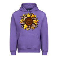 Tulip sunflower leopard Urban Hoodie - JahusDesignShop