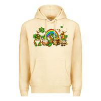 Pina Colada st patricks gnomes with rainbow Premium Hoodie - AdoDesignShop