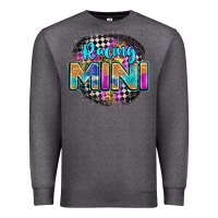 Charcoal Heather racing mini Premium Sweatshirt - Zillion Design Studio