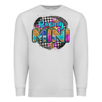 Dove Grey racing mini Premium Sweatshirt - Zillion Design Studio