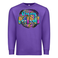 Purple racing mini Premium Sweatshirt - Zillion Design Studio