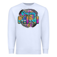 White racing mini Premium Sweatshirt - Zillion Design Studio