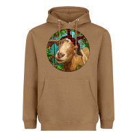 Toasted Coconut Farm Goat Christmas Heavyweight Hoodie - RanaPortraitStore