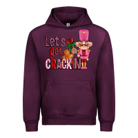 Mauve Wine lets get crackin with nutcrackers ado Urban Hoodie - AdoDesignShop