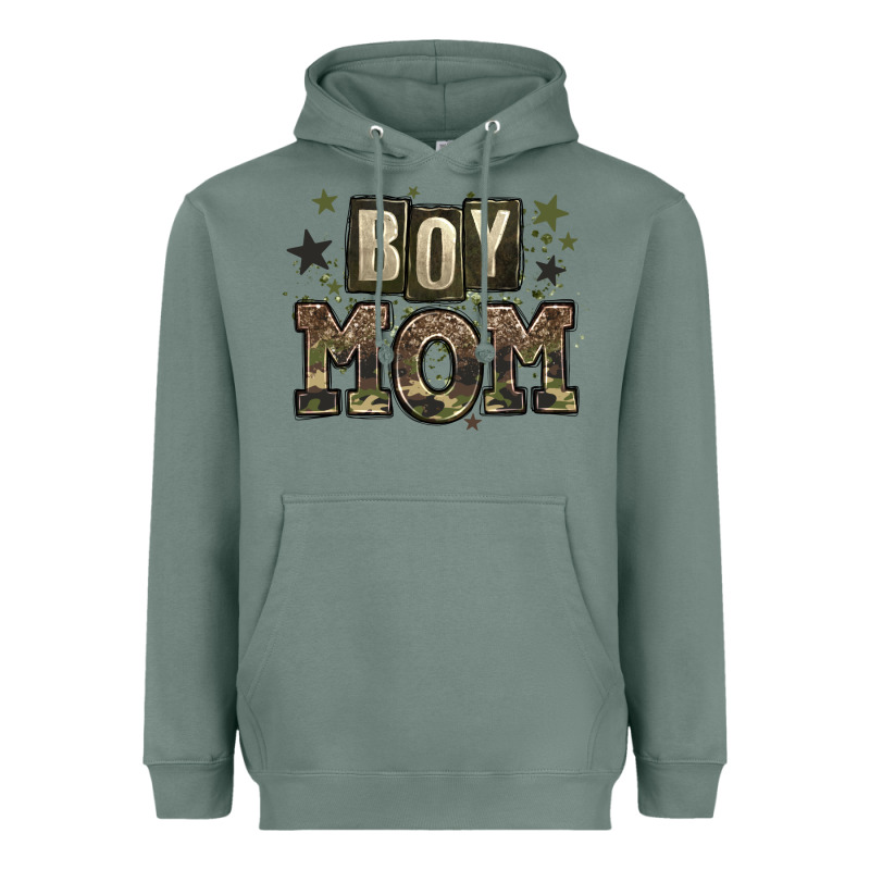 Boy Mom Heavyweight Hoodie by Zillion Design Studio | Teevron