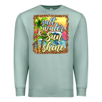 Seafoam salt water and sunshine Premium Sweatshirt - texasbilliewilder