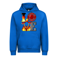 Cobalt firefighter love Urban Hoodie - Artiststas