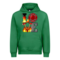 Emerald firefighter love Urban Hoodie - Artiststas