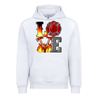 White firefighter love Urban Hoodie - Artiststas