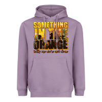 Lavender something in the orange western Heavyweight Hoodie - texasbilliewilder
