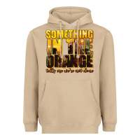 Mushroom something in the orange western Heavyweight Hoodie - texasbilliewilder