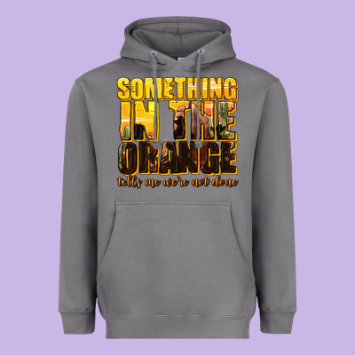 Heavyweight Hoodie something in the orange western