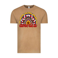 Vintage Camel america sunflower rainbow Vintage Tee - Artiststas