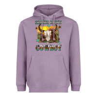 Lavender simmer down cowboy Heavyweight Hoodie - texasbilliewilder