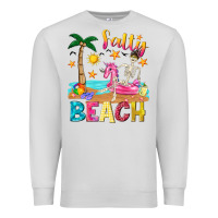 Dove Grey salty beach Premium Sweatshirt - texasbilliewilder
