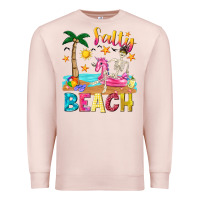 Pale Pink salty beach Premium Sweatshirt - texasbilliewilder