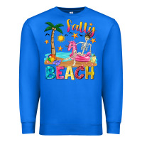 True Royal salty beach Premium Sweatshirt - texasbilliewilder