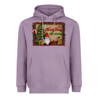 Lavender It's Christmas Gnomes Heavyweight Hoodie - RanaPortraitStore