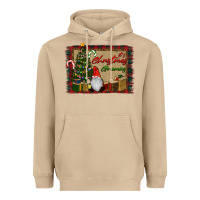 Mushroom It's Christmas Gnomes Heavyweight Hoodie - RanaPortraitStore