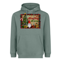 Sage It's Christmas Gnomes Heavyweight Hoodie - RanaPortraitStore
