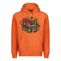 Carrot stay sweet wood slice ornament Premium Hoodie - JahusDesignShop