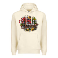 Sandshell stay sweet wood slice ornament Premium Hoodie - JahusDesignShop