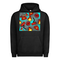 Pigment Black firefighter equipment Urban Hoodie - Artiststas