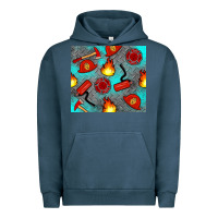 Pigment Midnight Navy firefighter equipment Urban Hoodie - Artiststas