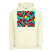 Pigment Pistachio firefighter equipment Urban Hoodie - Artiststas